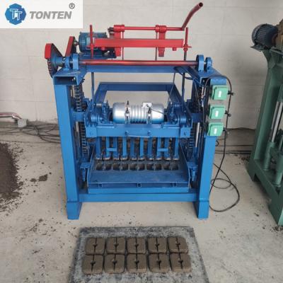 China Concrete Brick Making Machine Cement Hollow Block Semi Automatic Block for sale