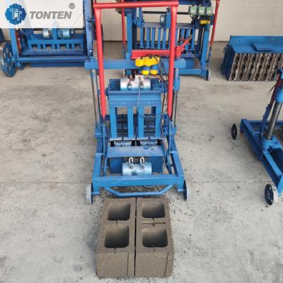 China 2-45 Small-sized Mobile Brick Making Machine Daily Output 2000-4500 Blocks for sale