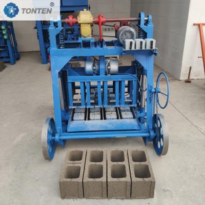 China DF4-45 Movable Brick Making Machine Hollow Blocks Making Machine for sale