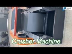rock brick double roll crusher machine stone roller sand making machine