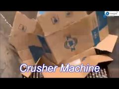 plastic shredder appliance metal wood double shaft shredder machine