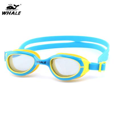 China New Anti - UV Silicone Anti Fog Goggles Funny Swimming Goggles Swimming Goggles For Kids Children for sale