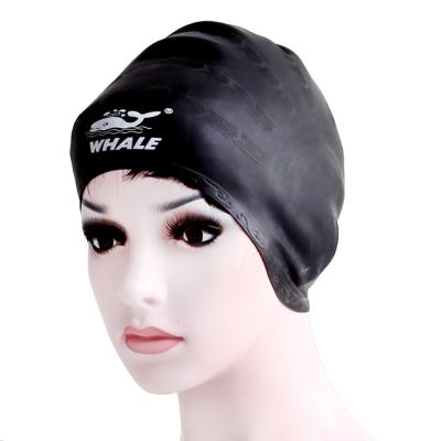 China Factory Wholesale Durable Silicone Hearing Protection Swim Caps Eco-friendly Swimming Caps for sale