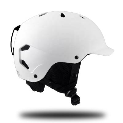 China Best Selling Ski Helmet ABS Shell Kids Adults Winter Snowboard Durable Safety Helmet With Breathable Absorbent for sale