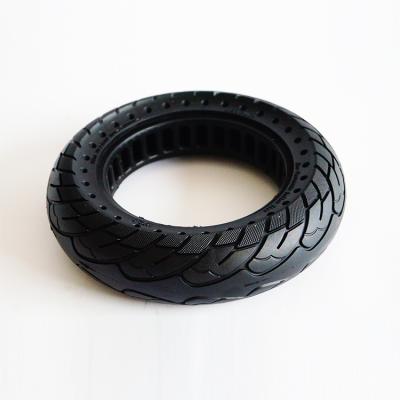 China Shock absorption design big size hollowed out tire 10x2.0/2.5 solid rubber 10 inch scooter tire for Xiaomi Mijia M365 electric scooter for sale