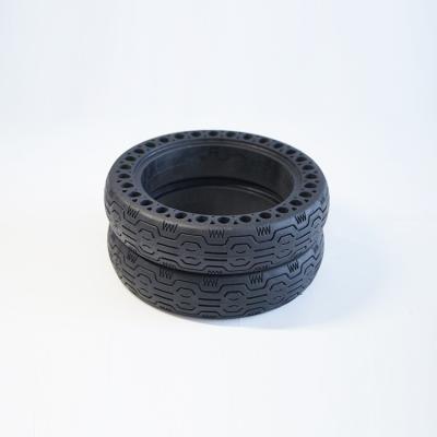 China Shock Absorption Design Honeycomb Black 8 Solid Tire 1/2x2 Wheel M365 Spare Parts For Scooter for sale