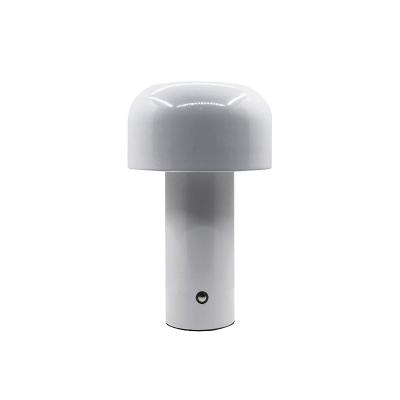 China Modern Warm Modern Indoor Rechargeable Cordless Mushroom Handheld Mushroom Led Table Lamp Bedside Lamp Touch Table Lamp for sale