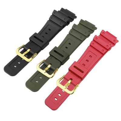 China Suitable for Casio watches resin strap for g shock DW5600 GWM5610 strap silicone band rubber watch band modified accessories for sale