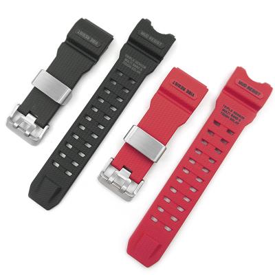 China Suitable For Casio G Watches SHOCK Resin GWS-1000 Watch Strap Silicon Watch Band Rubber Metal Buckle Wholesale for sale