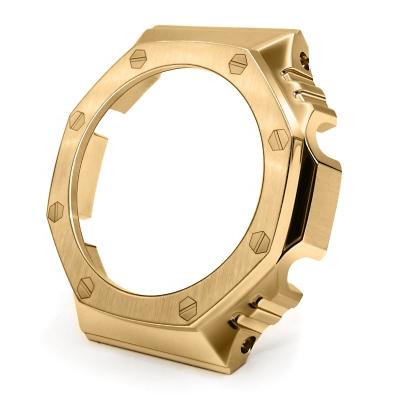 China Suitable for Casio Watches Replacement G Shock Bezel GA2100 GA2110 Stainless Steel Watch Frame Solid Metal Case For Modification Kit for sale