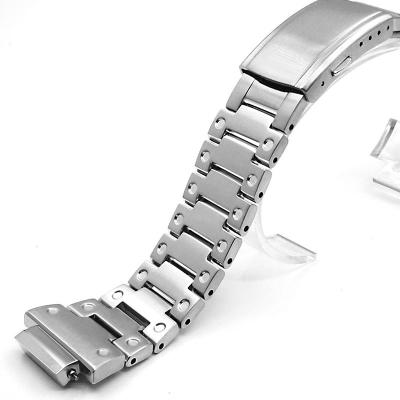 China Suitable for Casio Watches Gen.1 Solid Stainless Steel Watch Band For Casi o g Shock GA2100 Metal Strap Modification Band for sale