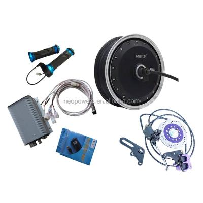 China 13inch 8000W Electric Scooter Hub Motor Conversion Kits With Kelly Controller KEB72101 12