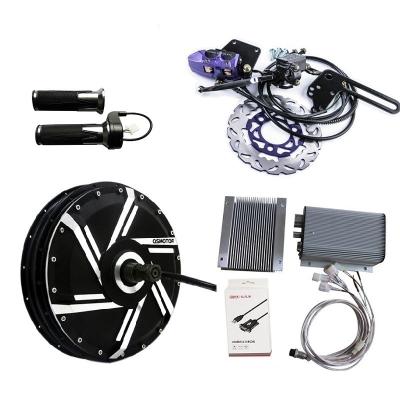 China Electric Motorcycle QSMOTOR 8000W Electric Motorbike Hub Motor Conversion Kits for sale