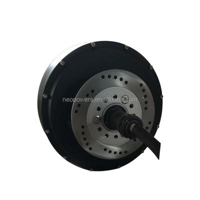 China Electric Car Hub Motor 260 Type Steel QS Motor (40H) 3000W V1 Model for sale