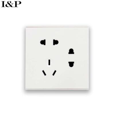 China High Quality Customizable Residential/General Purpose Wall Mount Customizable White PC Keyboard Hardware Type Switch and Socket 5 Pin + Park Group 2 Socket for sale