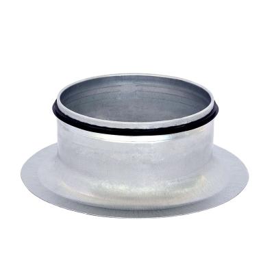 China Fitting With Industrial Spiral Air Duct Round Pipe Pressed Peel Off Joint Gasket for sale