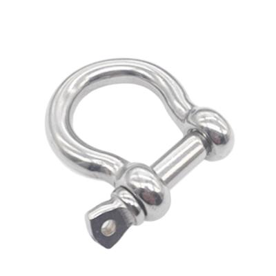 China High Quality Heavy Industry Shackle Stainless Steel Bow Shackle Rigging Hardware for sale