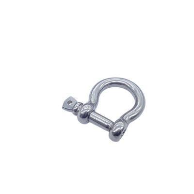 China Heavy Industry Stainless Steel Omega Shackle And Bow Type Anchor Shackle 6 Mm for sale