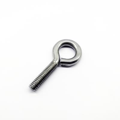 China Pigtail Screw Stainless Steel Aisi304 Aisi316 Stamped Eye Bolts With Nut And Washer Metric Inch Thread for sale