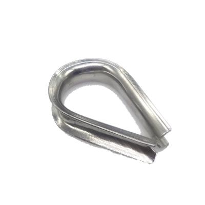 China Multifunctional Stainless Steel Wire Rope Thimble Stainless Steel Thimble for sale