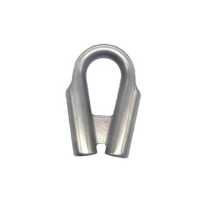 China Multifunctional Tubular Thimble Wire Rope Hook Heart Thimble Stainless Steel Thimble With Triangle for sale