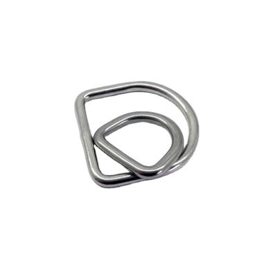 China 304stainless steel Marine Grade D Ring Welded Dee Ring for sale