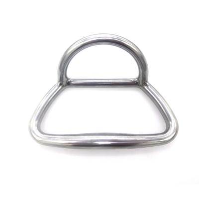 China Fishing Machinery Marine Hardware Stainless Steel Inflatable D-Ring Boats Handle Towing Ring for sale