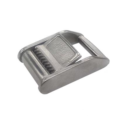 China Safety Stainless Steel Hardware Webbing Belt Buckle Metal Strap Cam Timing Buckle for sale