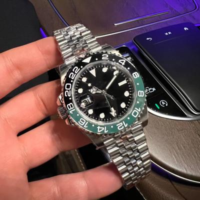 China Swimming Watch Sapphire Luminous Watch Luxury Automatic Mechanical Ceramic Watch Stainless Steel Day/Date 3A Full for sale