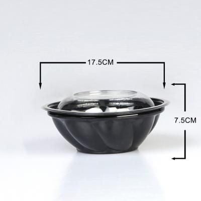 China Disposable high quality disposable salad bowl, salad bowl plastic packaging for sale