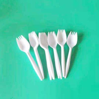 China Disposable Plastic Fork Customized Restaurant Clear Plastic Fork Set Disposable Fork Plastic For Wedding for sale