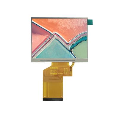 China Factory supplier 3.5 inch SPI+RGB interface QVGA 320*240 High Luminance TFT LCD Display Screen without Touch Panel for sale