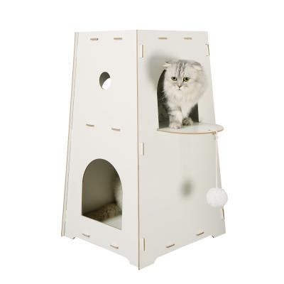 China Sustainable Wooden Outdoor And Indoor Removable Kennel Kennel Cages Portable Pet Houses for sale