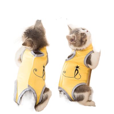 China Viable Pet Cat Clothes Dress Cat Retrieve After Surgery Clothing Pet Injury Sterilization Pet Provides Surgical Recovery for sale