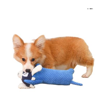 China Stocked 2021 For Corn Voice Fleece Dog Puzzle Chew Durable Eco Squeaky Cute Pet Toys for sale