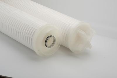 China Flow Polypropylene Filter Element 6.5 OD Large Capacity Span 20/40/60 Inch Length for sale