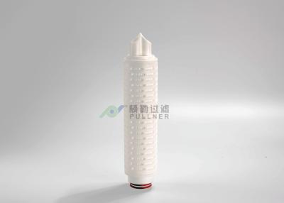 China De gebottelde Patroon van de Waternylon Geplooide Filter het Certificaat van 0,1 Micronsfda Te koop