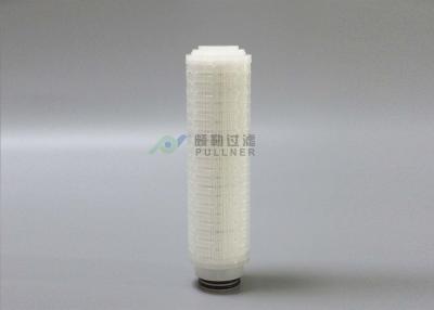 China 0.3μM  Microporous Hoog Viscositeit Geplooid de Patroonelement van de Polyesterfilter Te koop