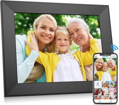 China Wifi Digital Photo Frame 10.1 Inch WiFi Digital Picture Frame Frameo IPS HD Touch Screen Smart Cloud Photo Frame With 8GB Auto Play for sale