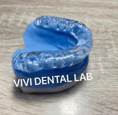 China Semi Hard Comfortable Dental Mouth Guard Thermo Sensitive Acrylic Thermo Splint for sale