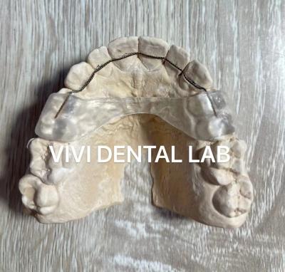 China Verwijderbare tandheelkundige draad Tanden orthodontische retainer op de mondzijde 3-3 Te koop