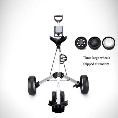 China Carry Golf Bag TMT 4 Wheels Golf Pull Cart Easy Folding Push Cart Strong Aluminum Cart High Quality For Golf Club Bag for sale