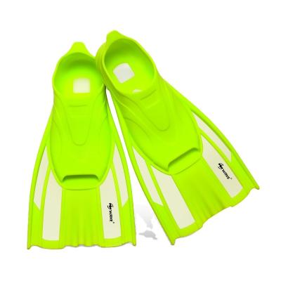 China Full Foot Pocket Fins Plunge Swim Fins Comfort Design Foot Pockets Lightweight Cheap Snorkeling Swimming Fins For Adult for sale