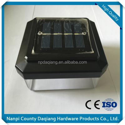 China High Quality Plastic Solar Post Cap Light Garden Fence Post Cap Light for Garden, Park, Home, Street, Square for sale