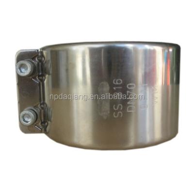 China Pipe Coupling Most Popular 304 6 Inch Stainless Steel No Hub Pipe Coupling for sale