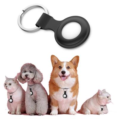 China Key Air Tag Shockproof Silicone Cover Locator Chain Air Tag Track Your Pets Safely Air Tag Tracker Case for sale