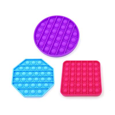 China Educational Toy Amazon Hot Selling Stress Relieving Teaching Puzzle Toy Set Silii-Anxiety Push Bubble Popular Sensory Toy of fidgety person for sale