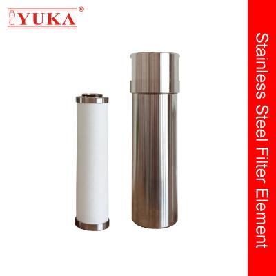 China Pneumatic Coalescing Air Filter Remove Oil Vapour en venta