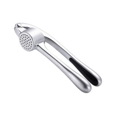 China Sturdy Viable Design Extracts More Garlic Paste By Ergonomic Clove Ginger Crusher Easy-Squeeze Handle Kitchen Garlic Press for sale