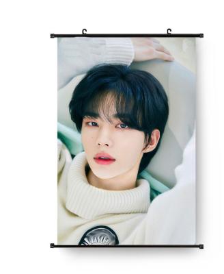 China Wholesale KPOP CLASSIC Straykids Idol Large Hanging Canvas Painting Poster Of 2022 Seasons Greetings for sale